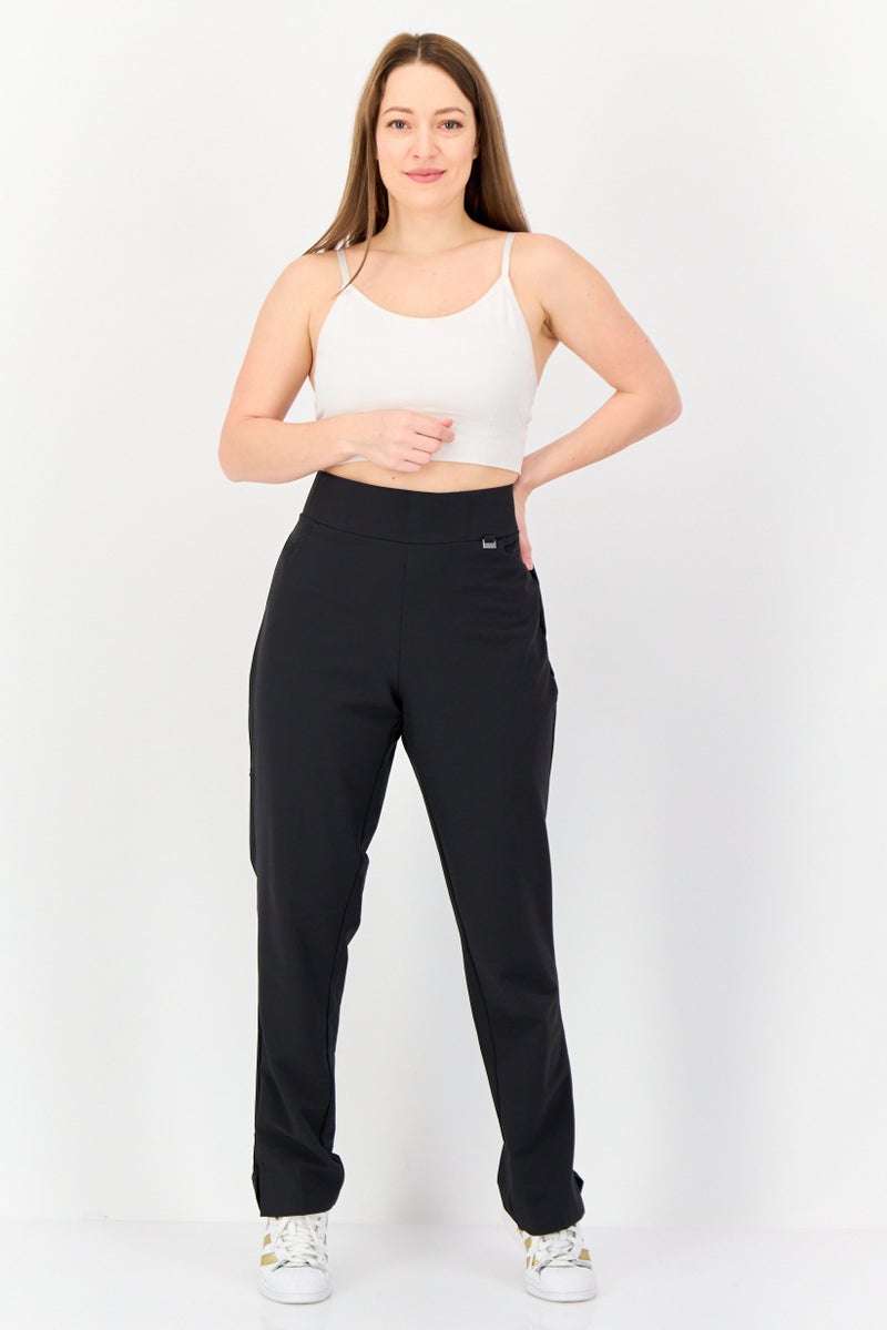 Greg Norman Women Sportswear Fit Golf Pants, Black - Image 4